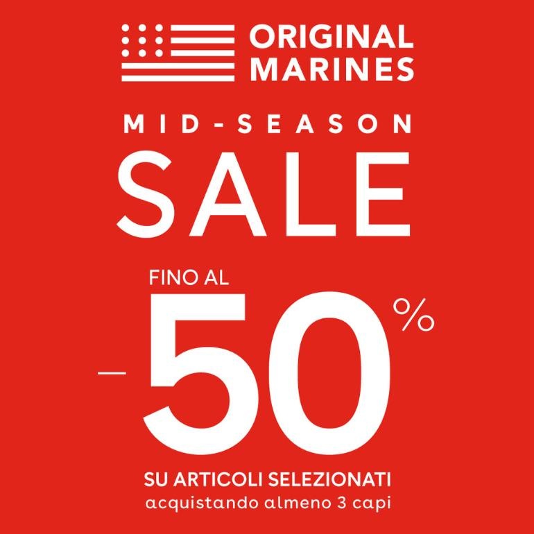 Da original Marines Sono iniziati i Mid-Season Sale!